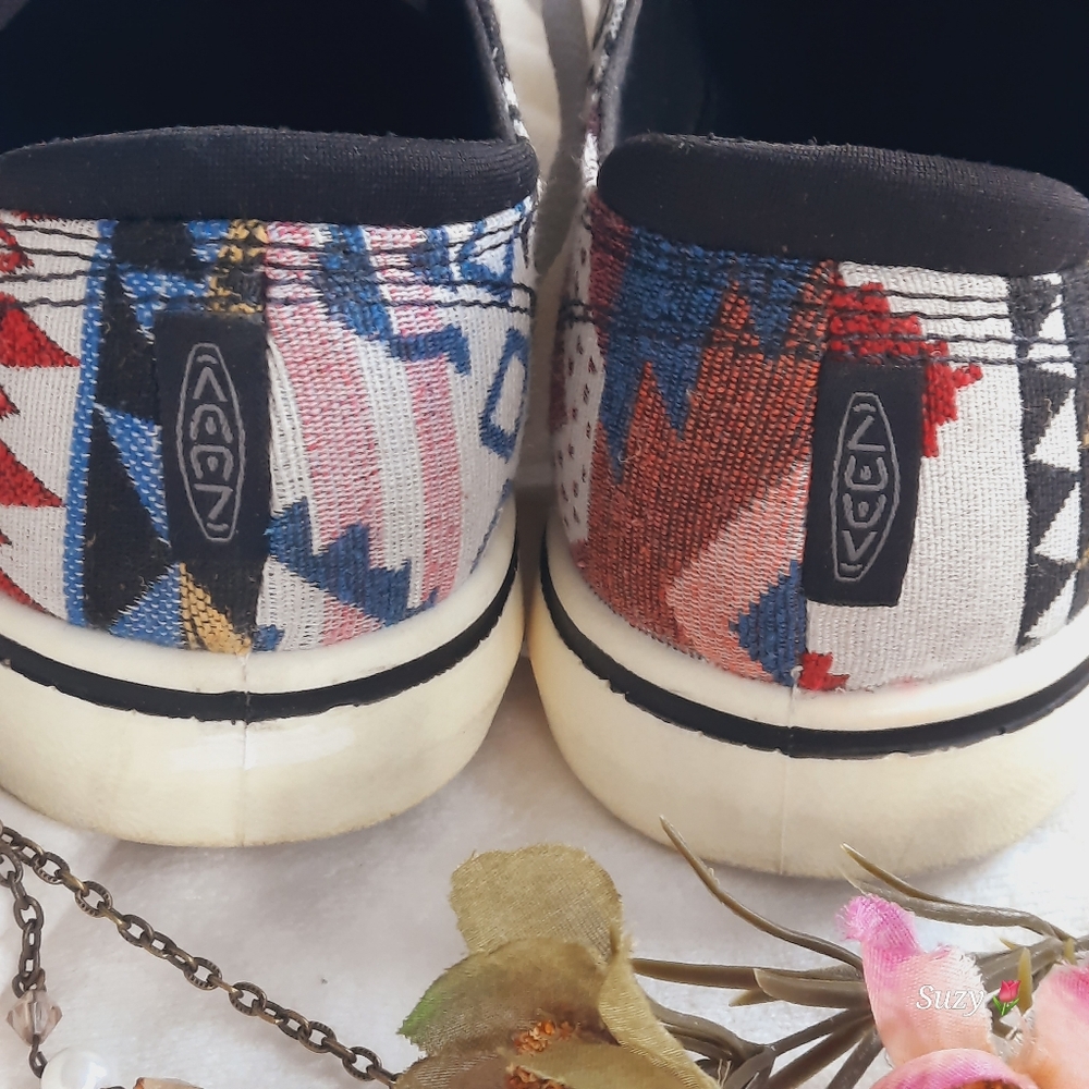 KEEN Sneakers, Lace-Up, Multi-Colour Canvas - Picture 2 of 7